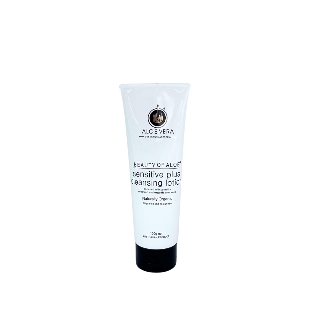Sensitive Plus Cleansing Lotion, silky and creamy | BEAUTY OF ALOE™
